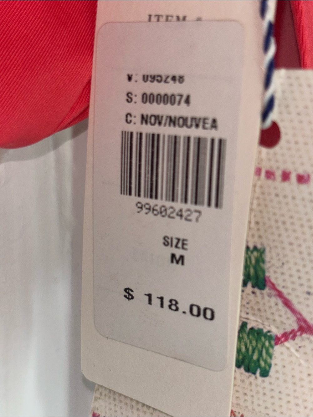 NWT retail $118 size M #Anthropologie,#FarmRio “Shell Swim Top” - Picture 6 of 6